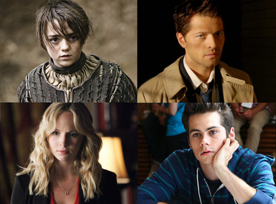 Dylan O’Brien, Candice Accola, Misha Collins, Maisie Williams Dylan O’Brien, Candice Accola, Misha Collins, Maisie Williams